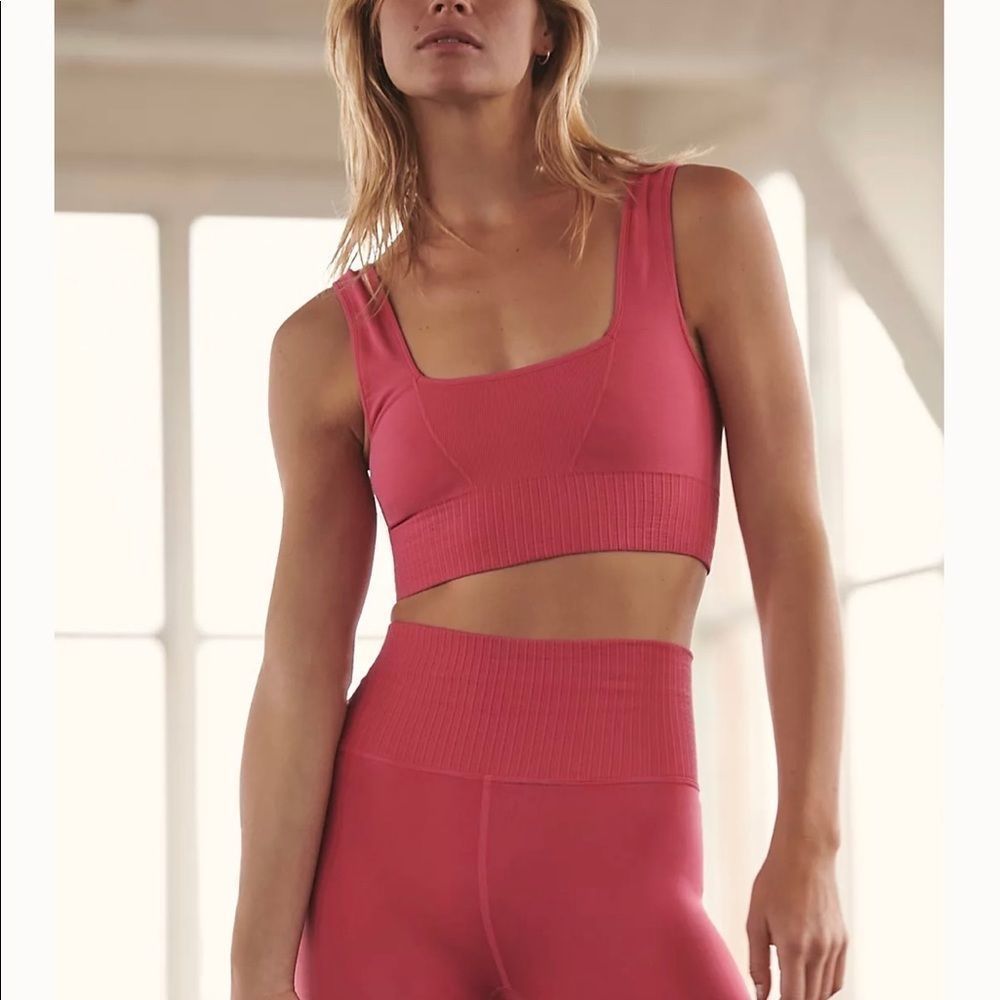 Square neck good karma bra